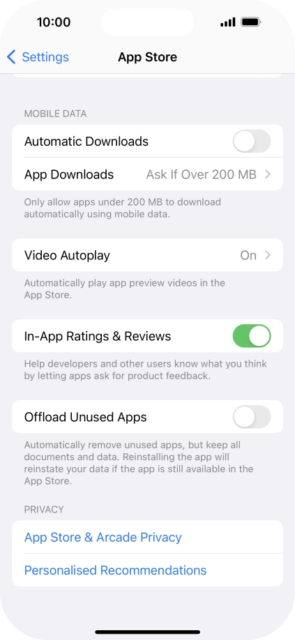 Press the indicator next to Press the indicator next to