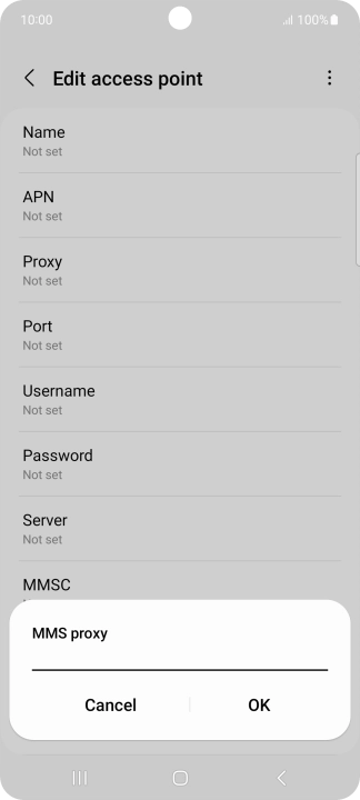 Key in 10.202.002.060 and press OK. Key in 10.202.002.060 and press OK.