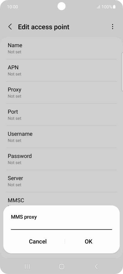Key in 10.202.002.060 and press OK. Key in 10.202.002.060 and press OK.