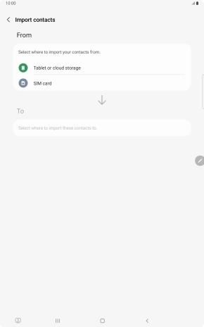 Press the name of the SIM. Press the name of the SIM.