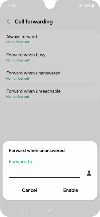 Key in +61414121121 and press Enable. Key in +61414121121 and press Enable.