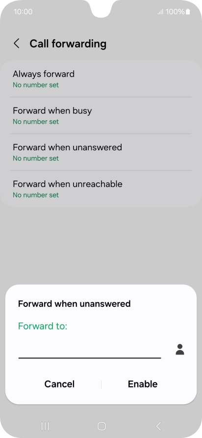 Key in +61414121121 and press Enable. Key in +61414121121 and press Enable.