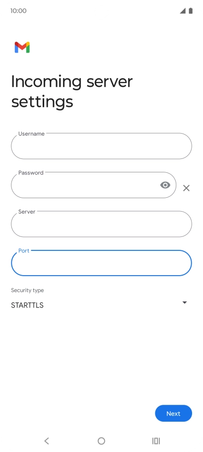 Press the drop down list below Press the drop down list below