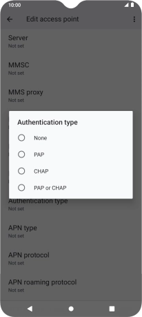 Press PAP. Press PAP.