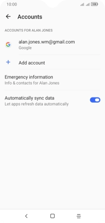 Press the Home key to return to the home screen. Press the Home key to return to the home screen.
