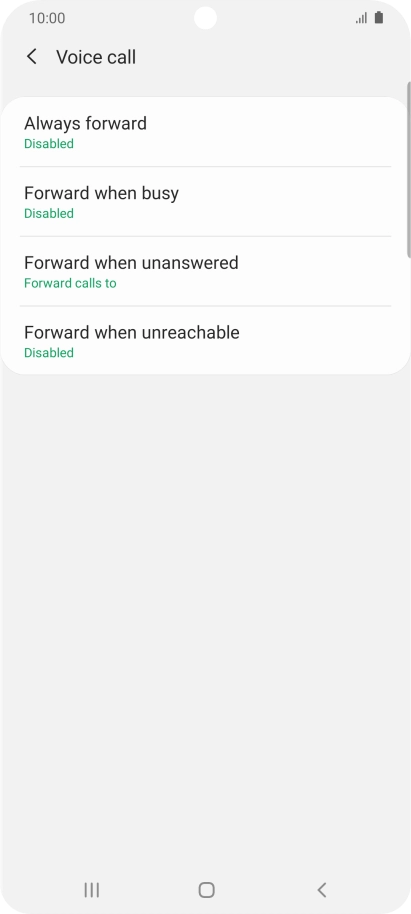 Press the Home key to return to the home screen. Press the Home key to return to the home screen.
