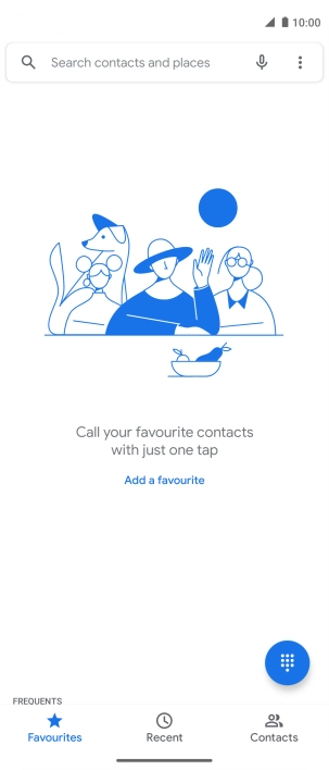 Press the menu icon. Press the menu icon.
