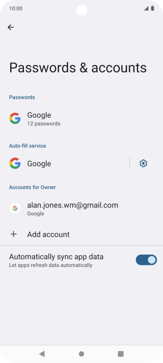 Press the Home key to return to the home screen. Press the Home key to return to the home screen.