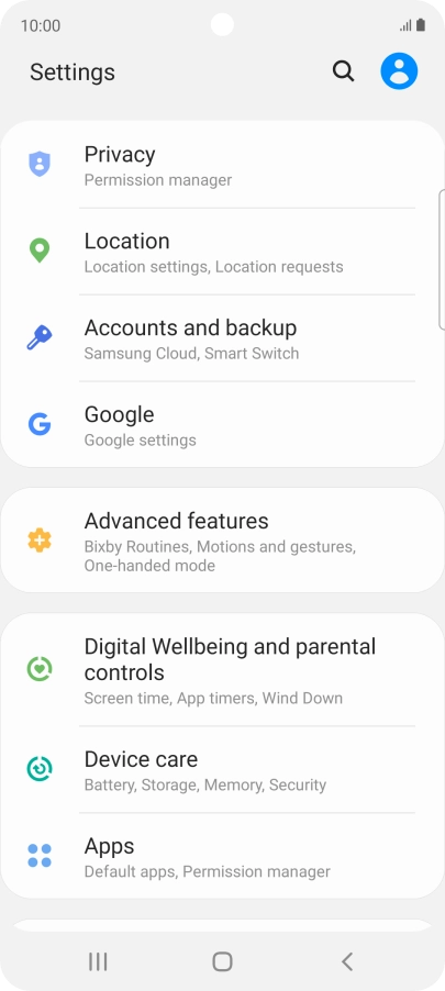 Press Accounts and backup. Press Accounts and backup.