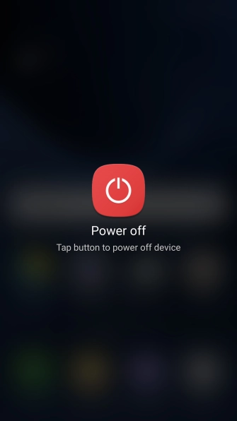 Press Power off. Press Power off.