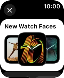 Turn the Digital Crown to see the different watch faces. Turn the Digital Crown to see the different watch faces.