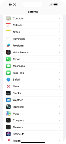 Press FaceTime. Press FaceTime.