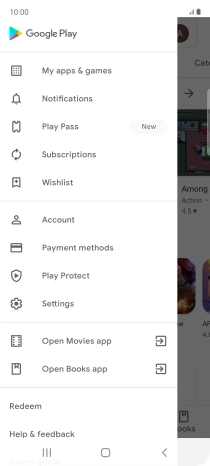 Press My apps & games. Press My apps & games.