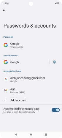 Press the Home key to return to the home screen. Press the Home key to return to the home screen.