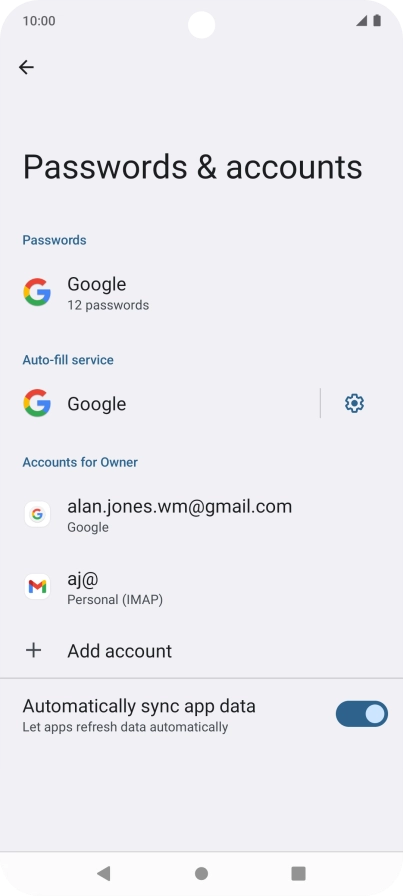 Press the Home key to return to the home screen. Press the Home key to return to the home screen.