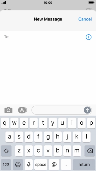 Press To: and key in the first letters of the recipient's name. Press To: and key in the first letters of the recipient's name.