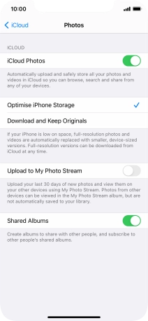 Press the indicator next to Press the indicator next to
