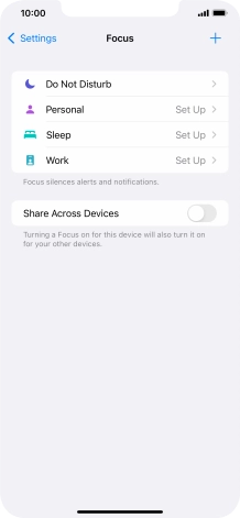 Press Do Not Disturb. Press Do Not Disturb.
