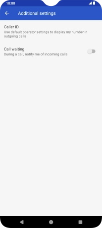 Press Caller ID. Press Caller ID.