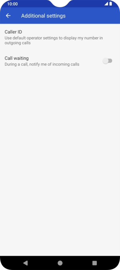 Press Caller ID. Press Caller ID.