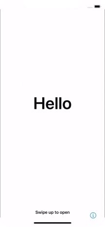 Slide your finger upwards starting from the bottom of the screen. Slide your finger upwards starting from the bottom of the screen.