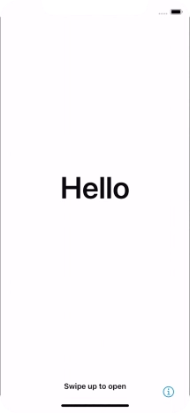 Slide your finger upwards starting from the bottom of the screen. Slide your finger upwards starting from the bottom of the screen.