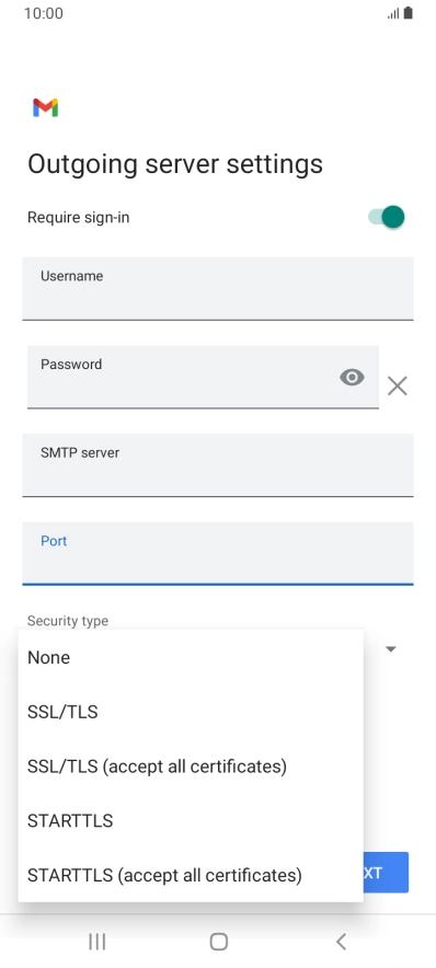 Press None. Press None.