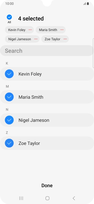 Press Done. Press Done.