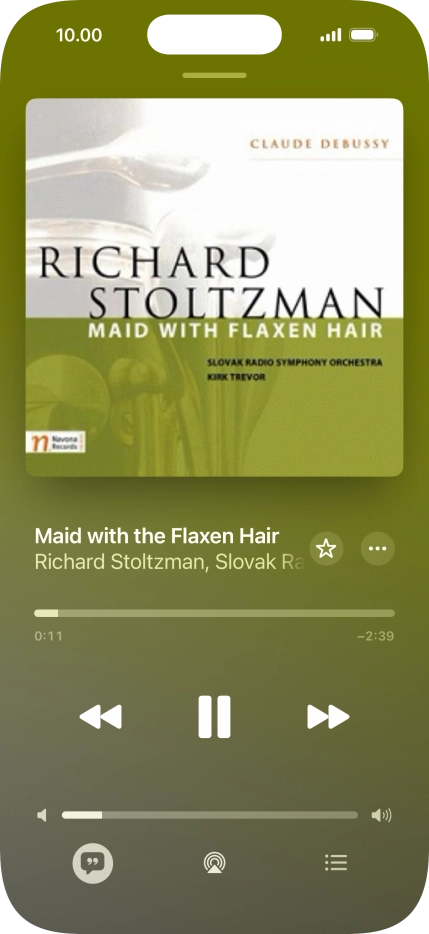Press arrow right to go to the next audio file. Press arrow right to go to the next audio file.