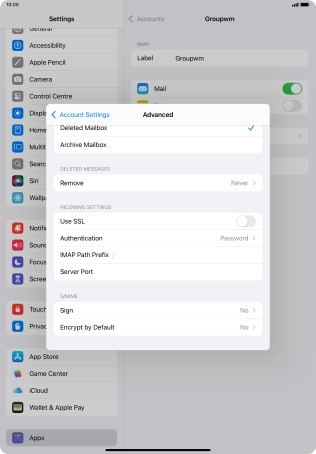 Press the indicator next to Press the indicator next to