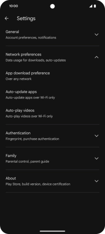 Press Auto-update apps. Press Auto-update apps.