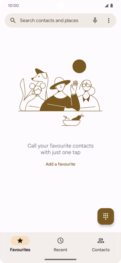 Press the menu icon. Press the menu icon.