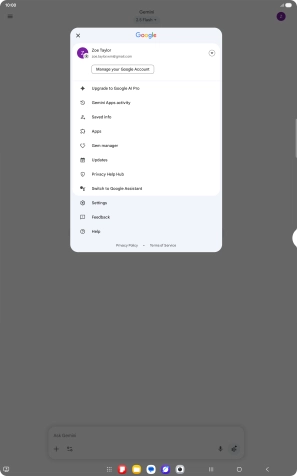 Press Settings. Press Settings.