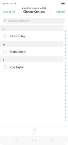 Press Select All. Press Select All.