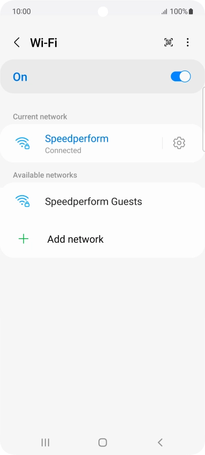Press the Home key to return to the home screen. Press the Home key to return to the home screen.