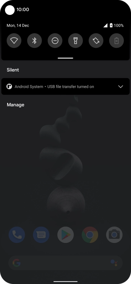 Press Android System. Press Android System.
