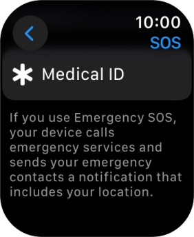 Press Medical ID. Press Medical ID.