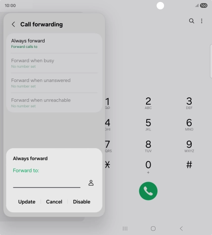 Press Disable. Press Disable.