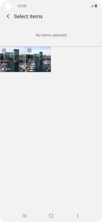 Press the required picture. Press the required picture.