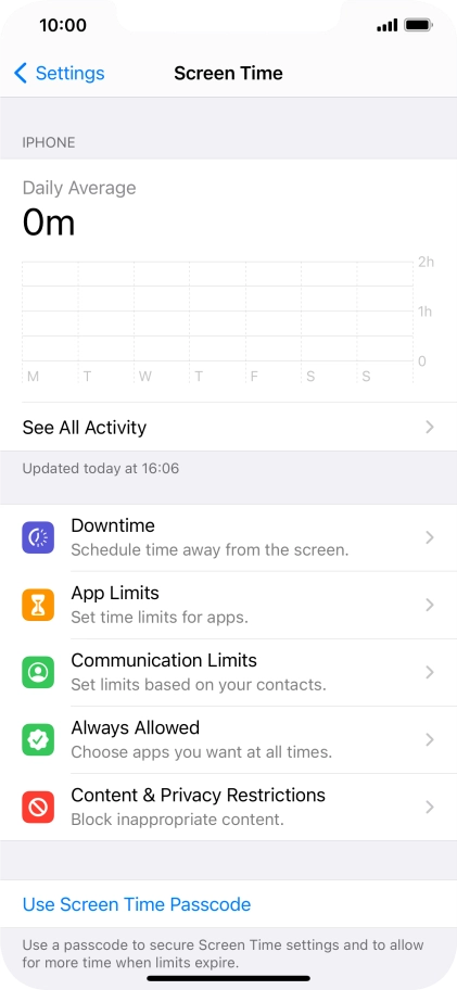 Press See All Activity. Press See All Activity.
