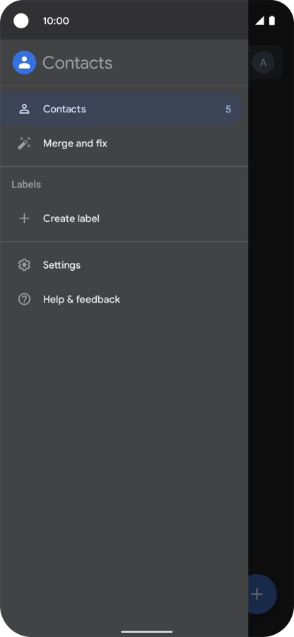 Press Settings. Press Settings.