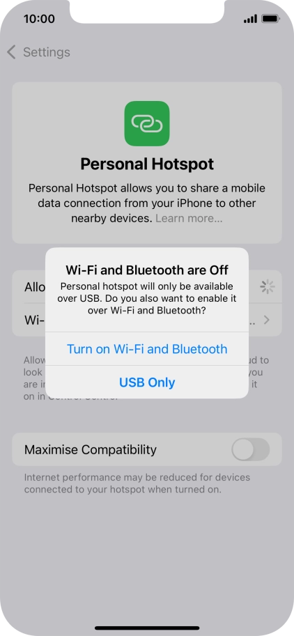 If Wi-Fi is turned off, press Turn on Wi-Fi and Bluetooth. If Wi-Fi is turned off, press Turn on Wi-Fi and Bluetooth.