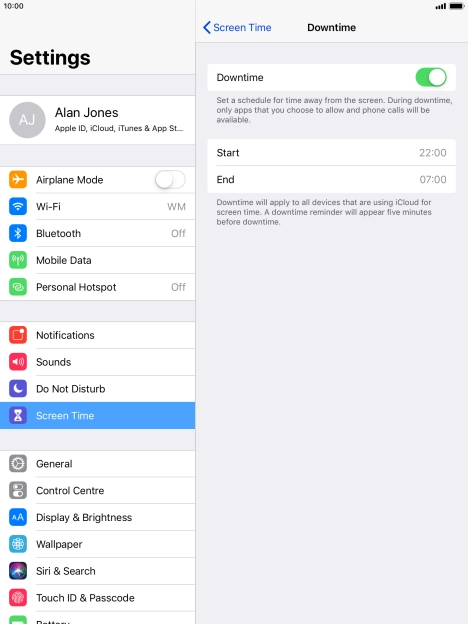 Press arrow left. Press arrow left.