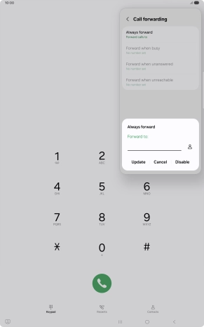 Press Disable. Press Disable.
