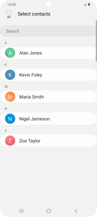 Press the field above Press the field above