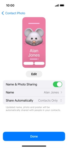Press the indicator next to Press the indicator next to
