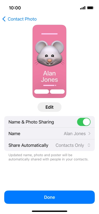 Press the indicator next to Press the indicator next to