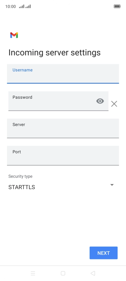 Press the field below Press the field below