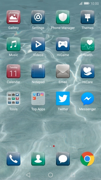 Press Settings. Press Settings.