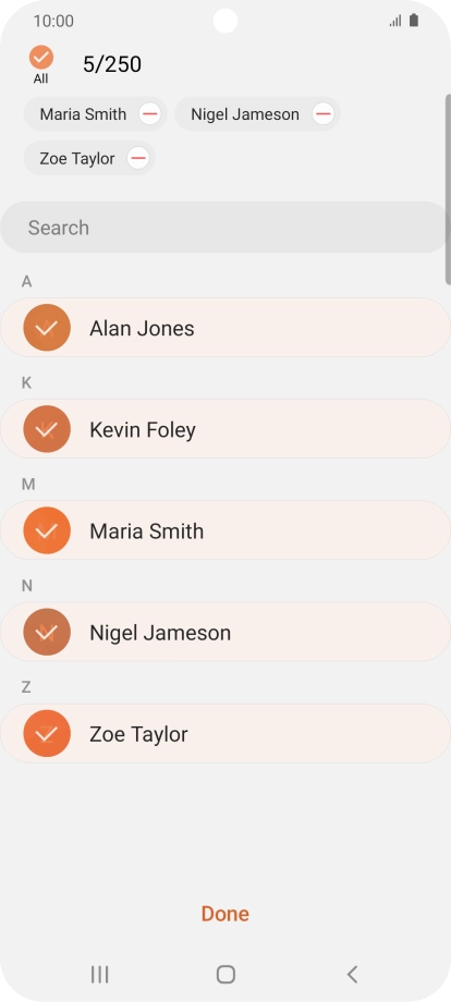 Press Done. Press Done.